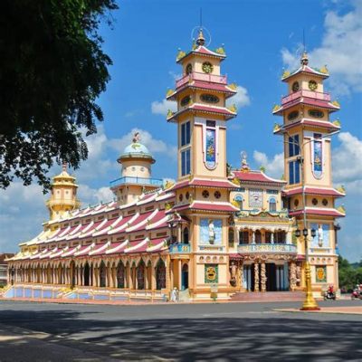 Cao Dai Temple: A Symphony of Architectural Fusion and Spiritual Intrigue!