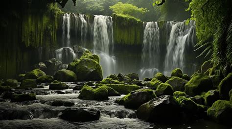 Lianzhou Waterfall! A Majestic Cascade Amidst Verdant Beauty